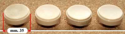 Manopole Per Chitarra Stile ST - Bianche, Per Controlli Tono E Volume - Adatte Per Stratocaster - Foto 3